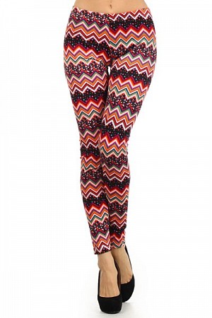 JUNIOR FLORAL PRINT LEGGINGS