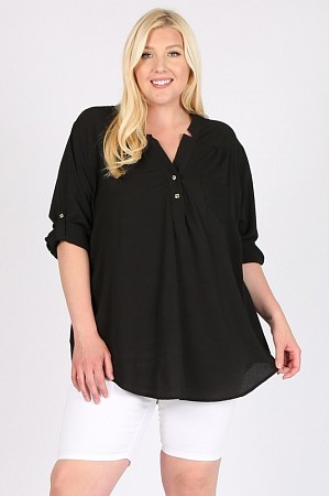 PLUS SIZE KOSHIBO ROLL UP SLEE ...