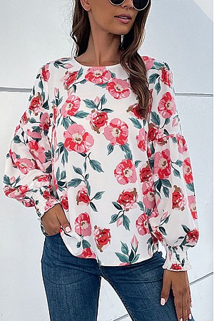 print round neck loose long sl ... print round neck loose long sl ...