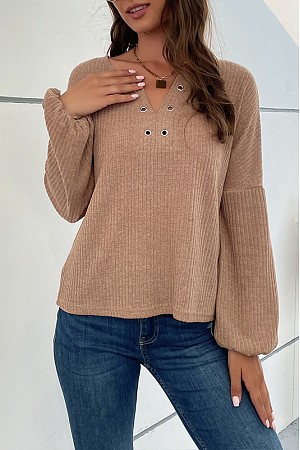 pure color v-neck loose long s ... pure color v-neck loose long s ...