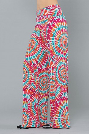 TIE DYE PALAZZO PANTS