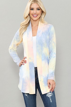OPEN CARDIGAN WITH POCKETS