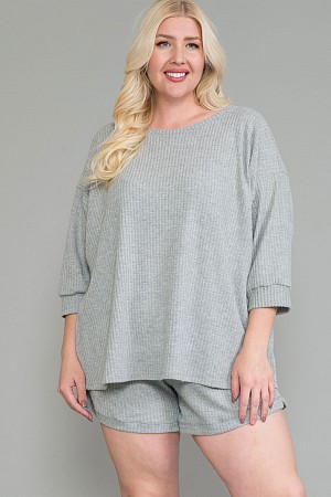 Waffle Lounge Wear Set