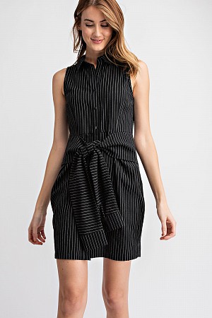 Sleeve tie front button down d ... Sleeve tie front button down d ...