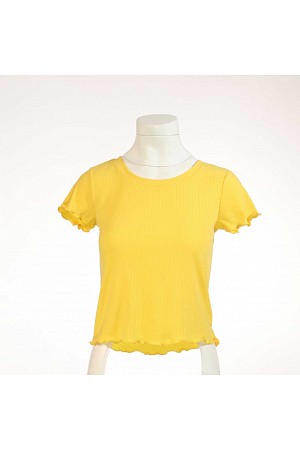 Round Neck Lettuce Merrow Fini ...