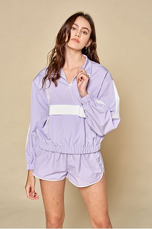 Lavender Tracksuit Top Lavender Tracksuit Top