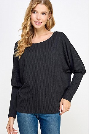 RIB SWEATER