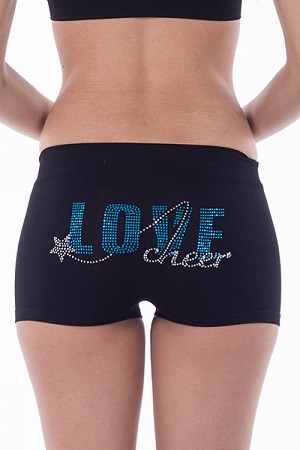 Studded Cheer star boyshorts Studded Cheer star boyshorts