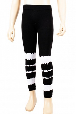 KIDS TIE DYE ANKLE LEGGINGS