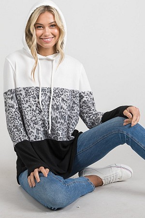 A Hacci  brushed  animal print ...