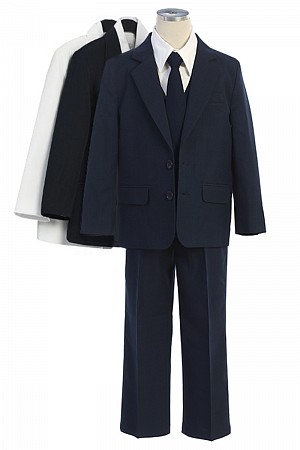 5-Piece 2 Button Slim Fit Suit ...