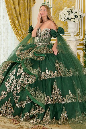 Off Shoulder Bow Sleeve Embell ... Off Shoulder Bow Sleeve Embell ...