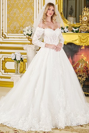 Off Shoulder 3/4 Sleeve Sweeth ...