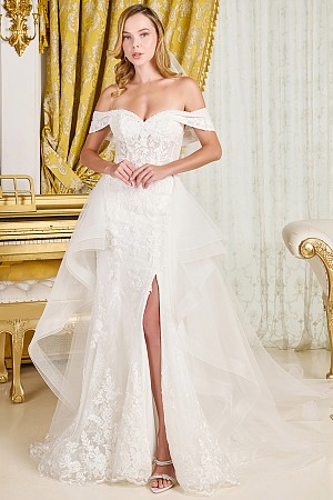 Fold Over Off Shoulder Trumpet ... Fold Over Off Shoulder Trumpet ...