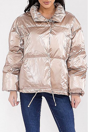 BUTTON UP POCKETS PUFFER METAL ... BUTTON UP POCKETS PUFFER METAL ...