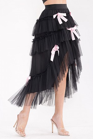 ELASTIC WAIST TIERED RUFFLE HI ... ELASTIC WAIST TIERED RUFFLE HI ...