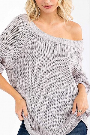 LONG SLEEVE KNIT PULLOVER SWEA ... LONG SLEEVE KNIT PULLOVER SWEA ...