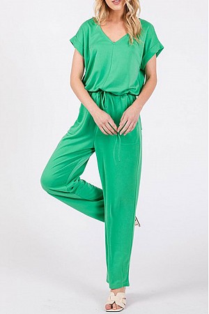 FRONT POCKETS V-NECK ADJUSTABL ...