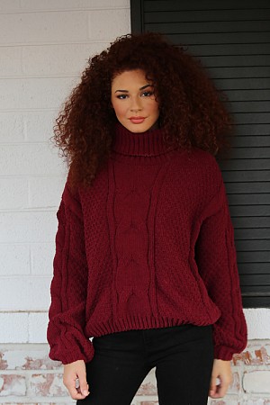 PLUS SIZE MATTE CHENILLE COWL  ...