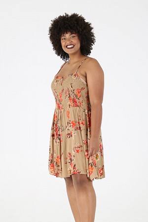 PLUS SIZE SMOCKED BODICE CIRCL ... PLUS SIZE SMOCKED BODICE CIRCL ...