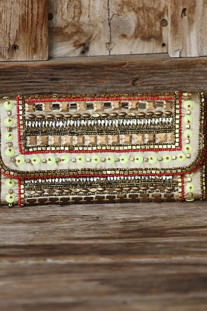 BEADED CLUTCH BEADED CLUTCH