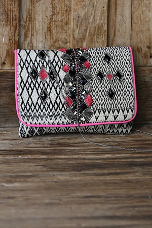 BEADED CROSSBODY BAG BEADED CROSSBODY BAG