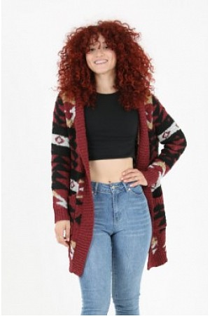 AZTEC CARDIGAN AZTEC CARDIGAN