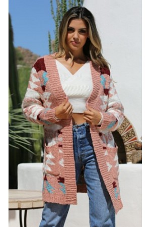 AZTEC CARDIGAN AZTEC CARDIGAN