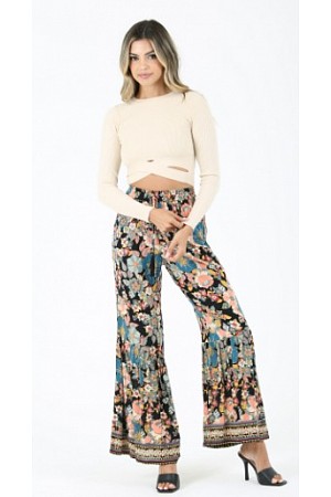 FLARE RUFFLE PANT