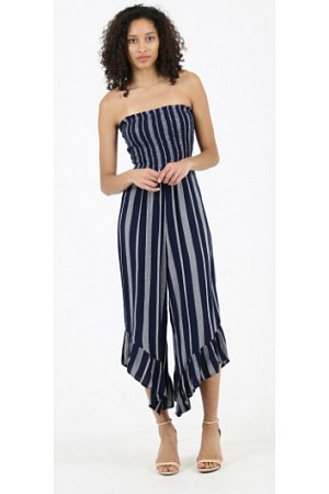 SMOCKED ANGLED HEM STRAPLESS J ... SMOCKED ANGLED HEM STRAPLESS J ...