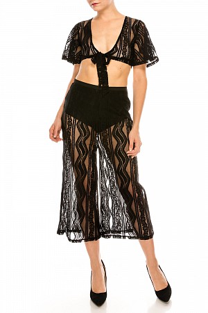 Lace Cover up bottoms