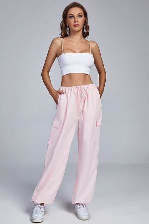 Low-waisted Casual Pants