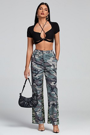 High waist Printed Leggings    ...