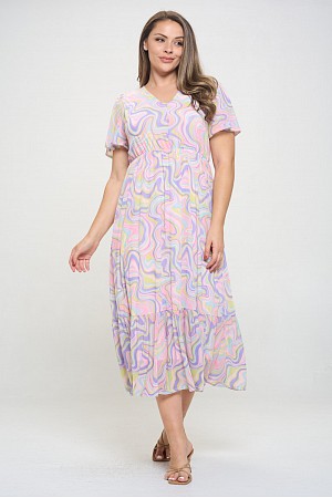 SHORT SLEEVE MESH MAXI DRESS W ... SHORT SLEEVE MESH MAXI DRESS W ...