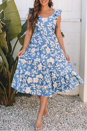  Flutter Shoulder Tiered Flowy ...