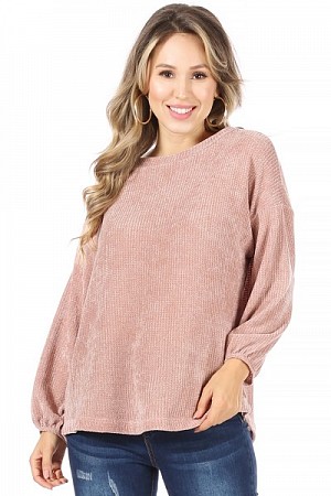 Chenille cozy sweater 
